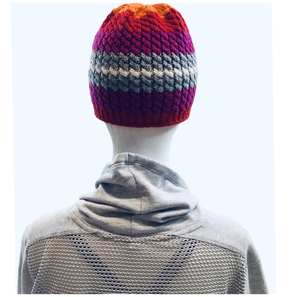 BOGNER - Fire + Ice Strip Knit Beanie Hat - Picture 7 of 16